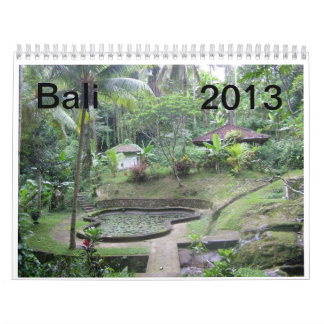 Calendário Bali 2013