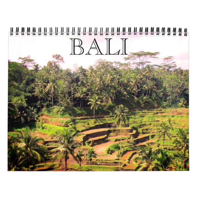 Calendário bali 2025 (Capa)