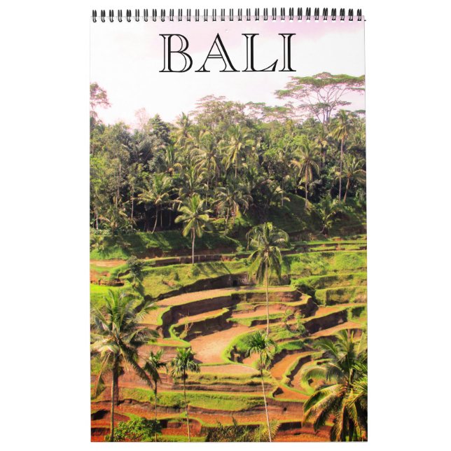 Calendário bali indonesia (Capa)