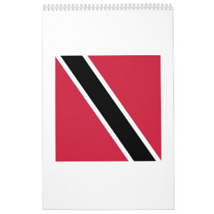 Calendário Bandeira de Trinidad e Tobago Emblem