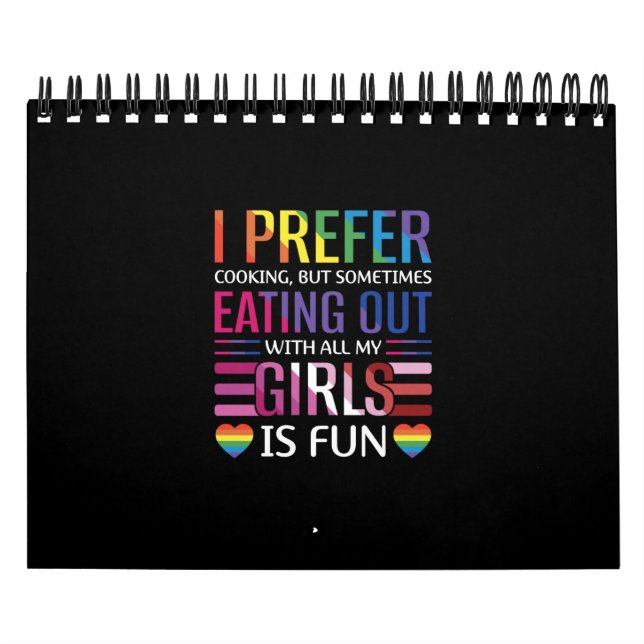 Calendário Bandeira do Orgulho Bissexual gay LGBTQ (Capa)