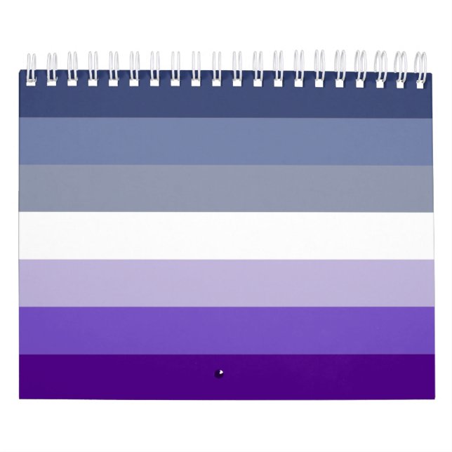 Calendário Bandeira do Orgulho Lésbico Butch (Capa)