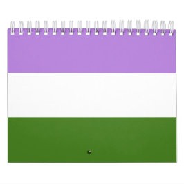 Calendário Bandeira do Orgulho Queer
