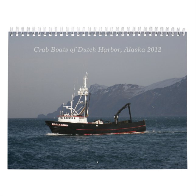 Calendário Barcos holandeses 2012 do caranguejo do porto (Capa)