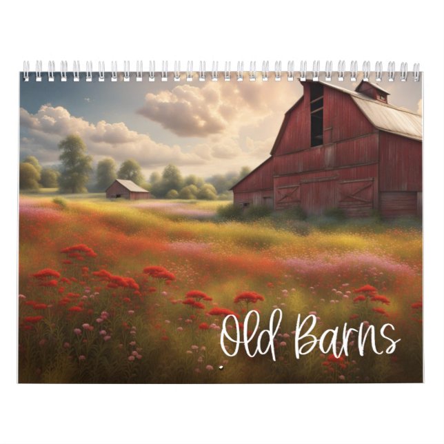 Calendário Barns Antigos (Capa)