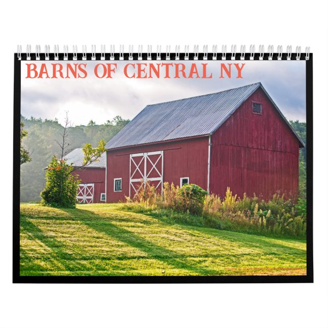 Calendário Barns of Central NY (Capa)