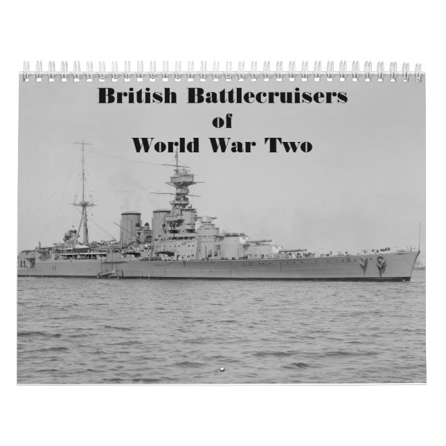 Calendário Batalhistas britânicos da Segunda Guerra Mundial (Capa)
