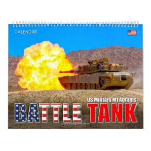 Calendário BATTLE TANK - Abrams M1