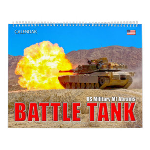 Calendário BATTLE TANK - Abrams M1
