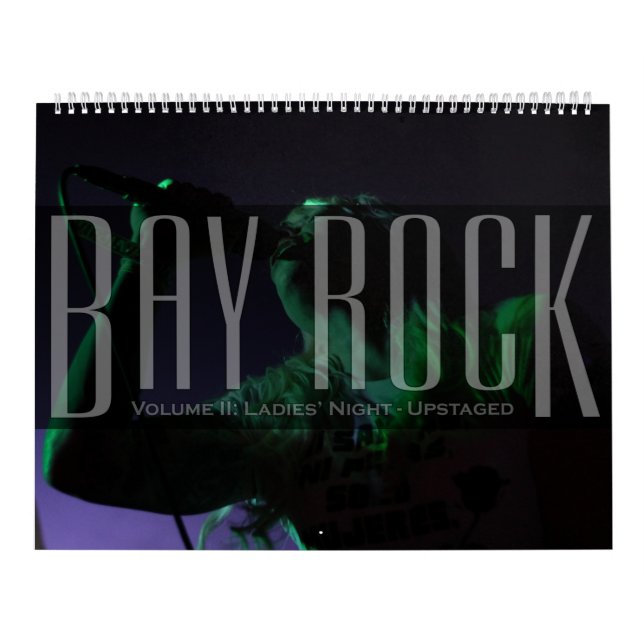 Calendário Bay Rock Volume II: Noite Das Senhoras Assustada (Capa)