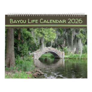 Calendário Bayou Life 2024