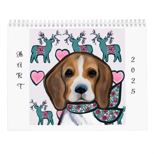 Calendário Beagle (Verso)