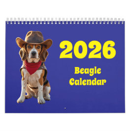 Calendário Beagle Calendar