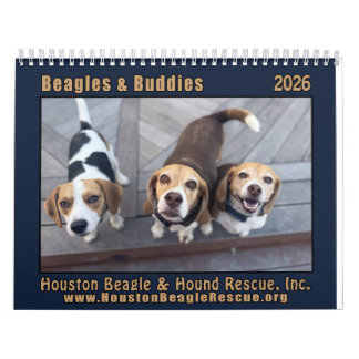 Calendário Beagles and Buddies Calendar