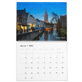 Calendário Beautiful Europe 2023 calendar