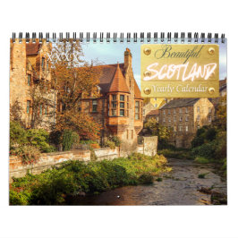 Calendário Beautiful Scotland European Calendar