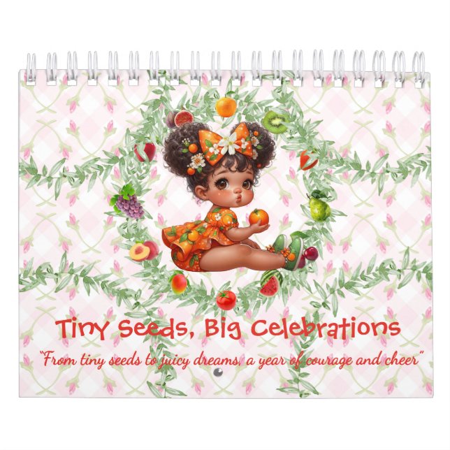 Calendário Bebê Frutas Meninas Caprichosas com Ves (Capa)