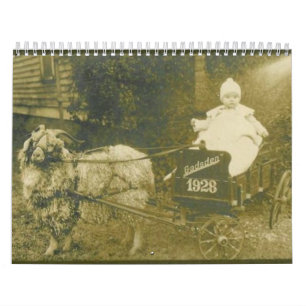 Calendário Bebês #1 do vintage
