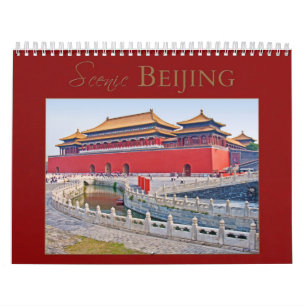 Calendário BEIJING cénico