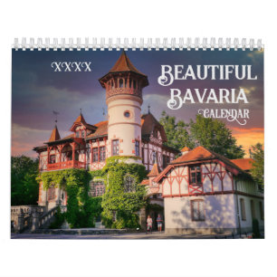 Calendário Bela Baviera Europa Alemanha