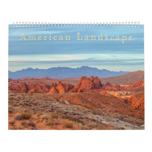 Calendário Bela Paisagem Americana (Capa)