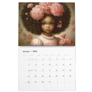 Calendário Belas Negras Blooming - Época 2025
