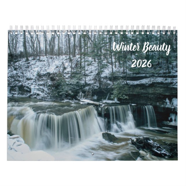 Calendário Beleza de Inverno 2026 (Capa)