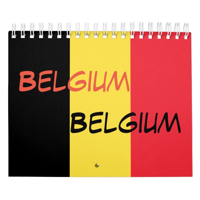 Calendário Bélgica (Capa)