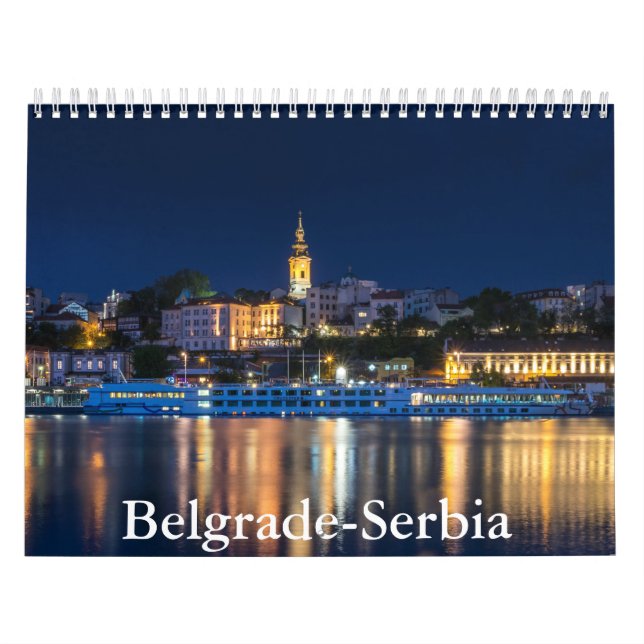 Calendário Belgrade-Serbia Calendar (Capa)