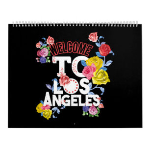 Calendário bem-vindo a los angeles