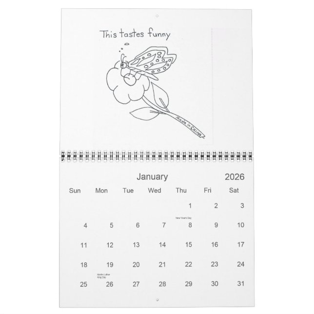 Calendário Bem-vindo ao Pleasantview (Jan 2026)