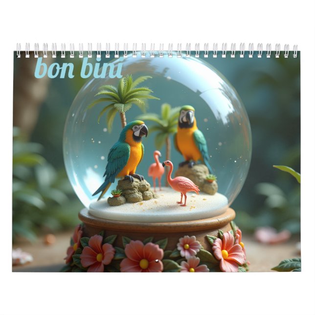 Calendário bem-vindo bonaire (Capa)