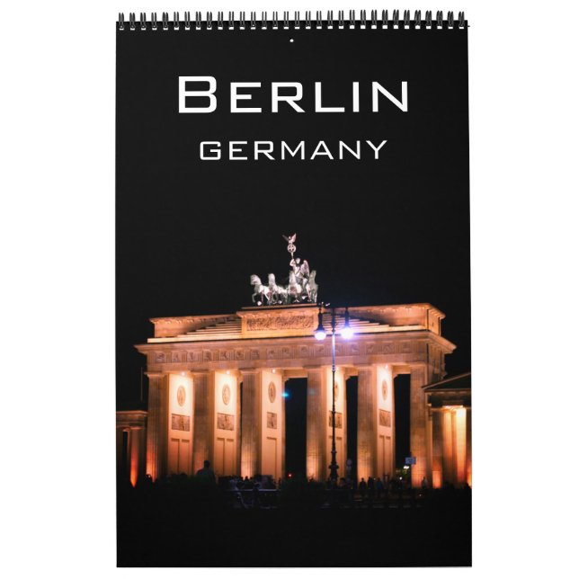Calendário Berlim, Alemanha (Capa)