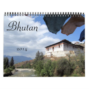 Calendário bhutan 2014