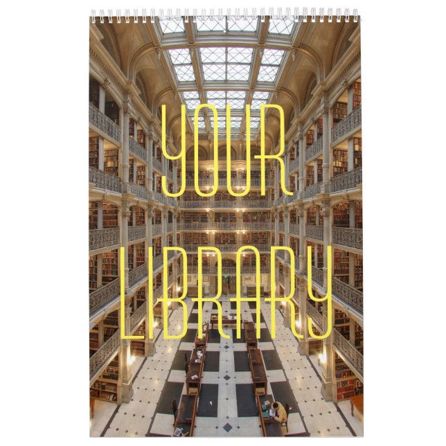 Calendário Bibliotecas públicas de Montana (Capa)