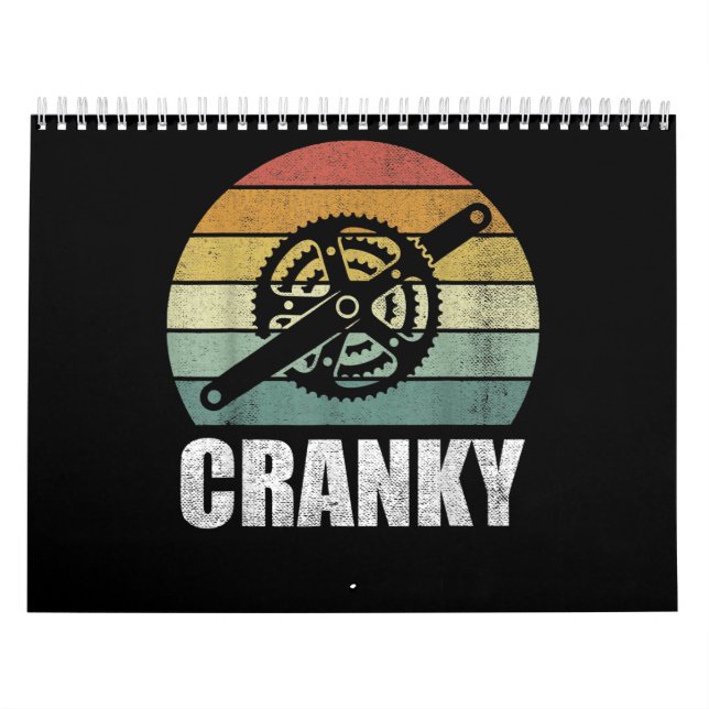 Calendário Bicicleta Cranky Oferece Furos de Ciclismo (Capa)