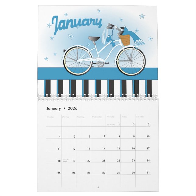 Calendário Bicicletas Novidades 2010 (Jan 2026)
