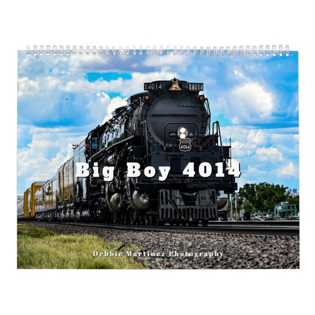 Calendário Big Boy 4014 em Wyoming (Capa)
