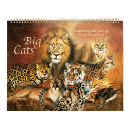 Calendário Big Cat Art Calendar