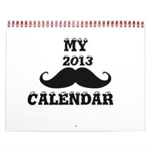 Calendário bigode 2013