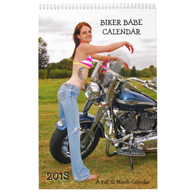 Calendário Biker Babe 2015 (Capa)
