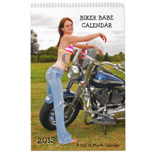 Calendário Biker Babe 2015