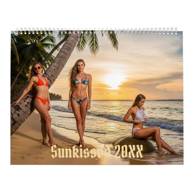 Calendário Bikini com Mulheres Bonitas - Limitado (Capa)