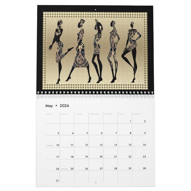 Calendário Black Girls Rock! (Criador carregado)
