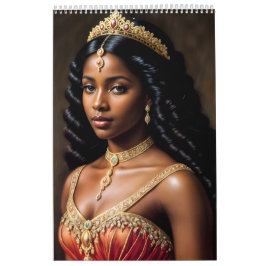 Calendário Black Queens and Princesses Royal