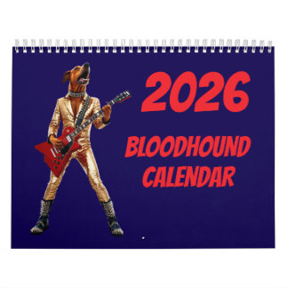 Calendário Bloodhound Calendar