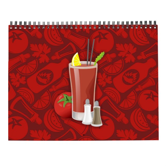 Calendário Bloody Mary (Verso)