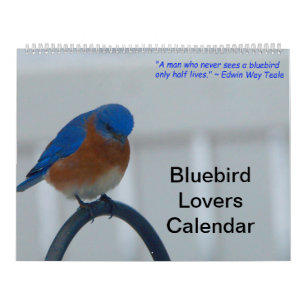 Calendário Bluebird