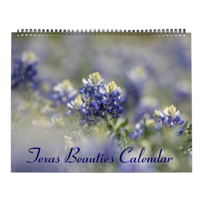 Calendário Bluebonnets 2023 do Texas (Capa)