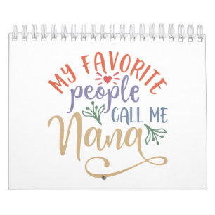 Calendário Boa Design Ideia Para A Vovó